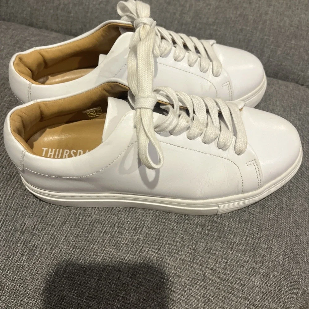 Thursday Everyday Sneakers White Size 6- 15-2427030026W Made In Portugal